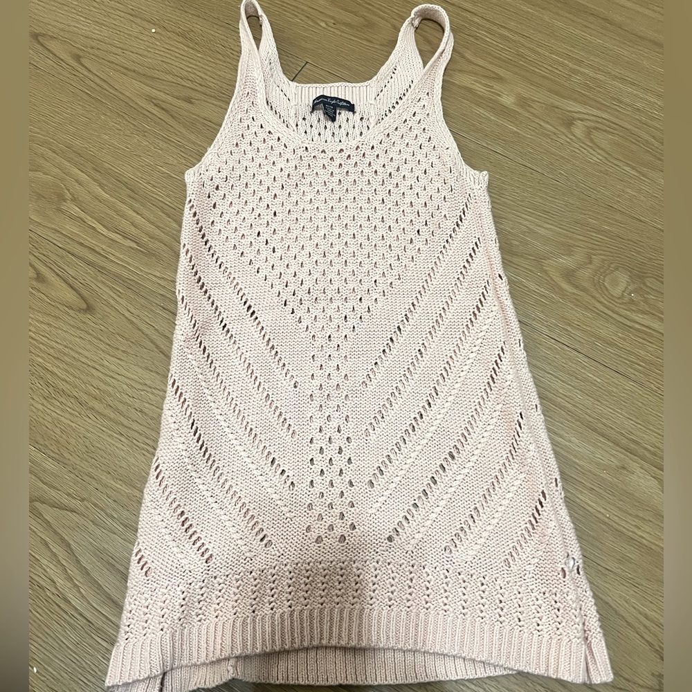 American Eagle Sleeveless Sweater Tank
